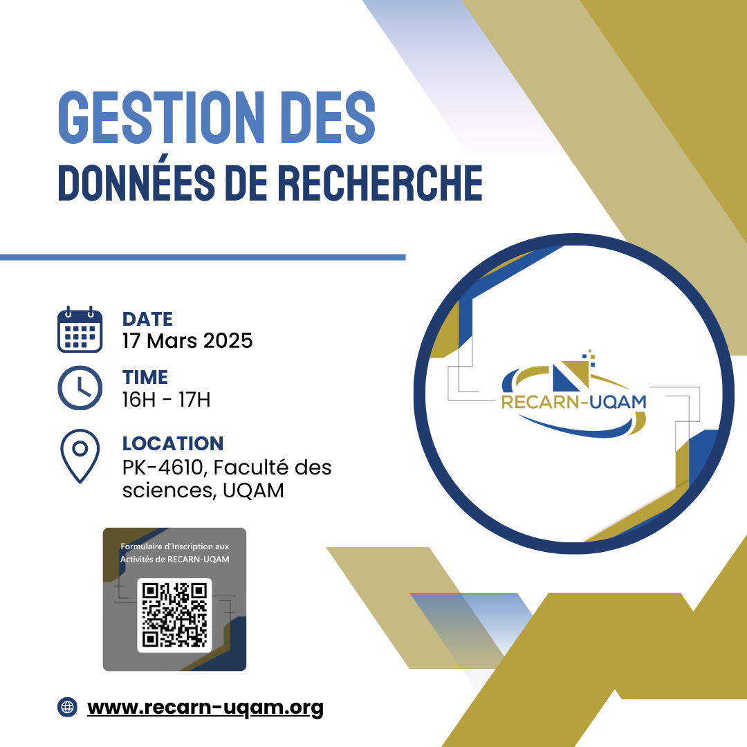 Gestion des Données de Recherche